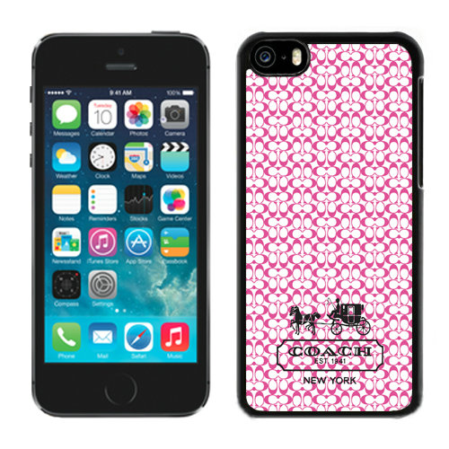 Coach In Confetti Signature Pink iPhone 5C Cases DRI | Women - Click Image to Close